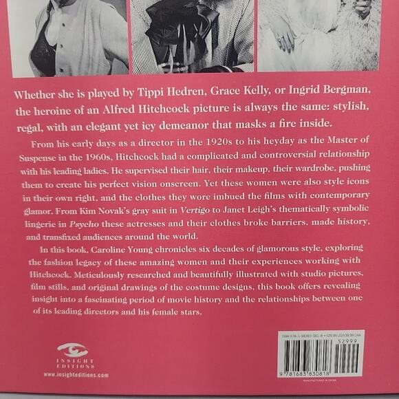 Hitchcocks Heroines by Caroline Young 2018, Hardcover Alfred Movie Stars - Picture 3 of 16